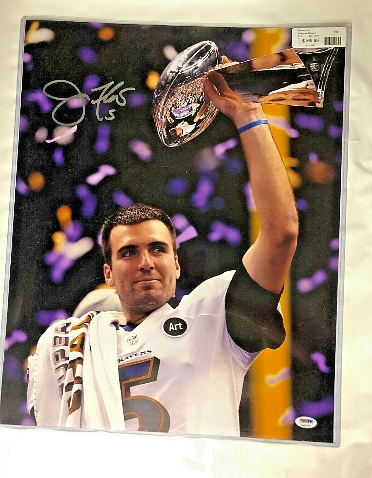 Joe Flacco Autographed Signed Baltimore Ravens 16x20 - New with Authenticity 