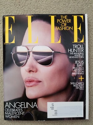 Angelina Jolie, Kaitlyn Dever, Lily Singh, Carrie Goldberg Elle Mag Sep 2019
