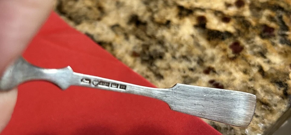 Sterling Silver Finland Snail Fork 2-Tine Fiddle & Shell Design- 4 5/8" 10g VNTG - Image 3 of 4