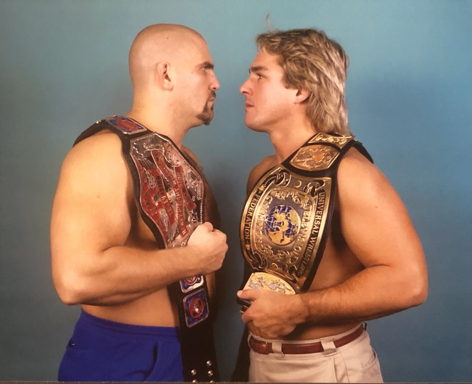 VINTAGE 80’s WRESTLING PHOTOS Nikita Koloff Terry Taylor 8 X 10