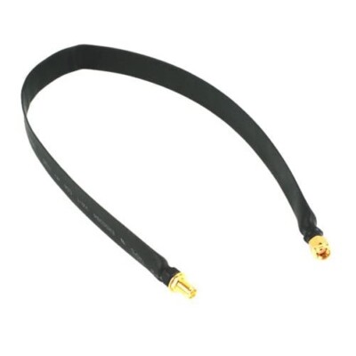 Fenêtre Pass Par Sf Pour SMA Mâle Helium Perte Faible 40cm Plat Câble