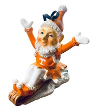 Tennessee Volunteers Elf on a Sled Ornament by The Memory Company-New