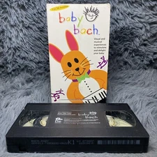 Baby Einstein Baby Bach VHS Tape Infant Learning 1 To 36 Months Education Show