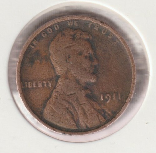 Rare 114 Year Old 1911 US Lincoln Wheat Penny Collector Collection Nice Coin USA