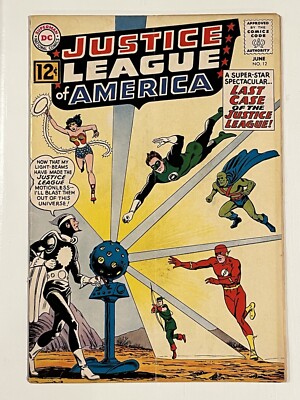 Justice League of America #12/Silver Age DC Comic Book/1st Doctor Light/VG-FN