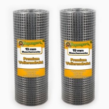 40m x 0,5 m grillage pour volière, grille métallique, grillage soudé, clôture en