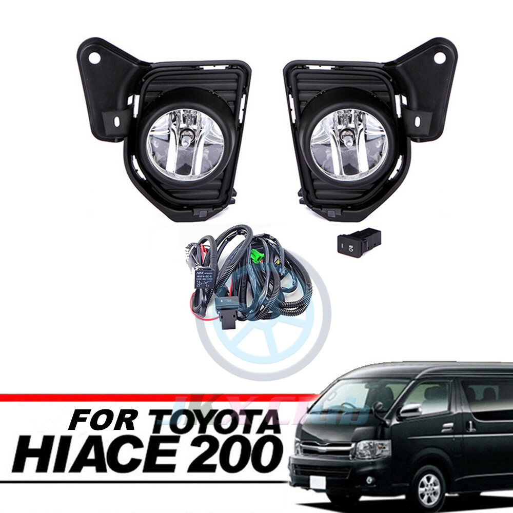 For Toyota Hiace 2014~2018 Bumper Fog Lamps Replacement