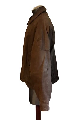 New Zealand Outback Leather Jacket Cooper Collection Brown Bomber