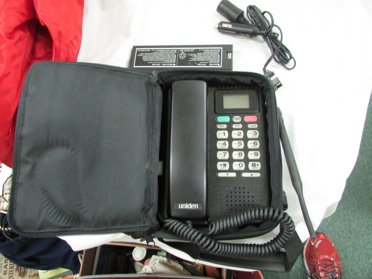 VINTAGE UNIDEN CP 1700 CELLULAR MOBILE TELEPHONE BAG PHONE cell