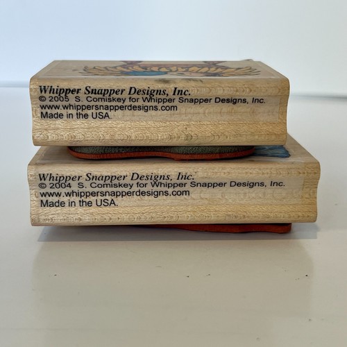 Vtg Nativity Baby Jesus Mary & Joseph Rubber Stamps Whipper Snapper 2004 2005 - Picture 7 of 8