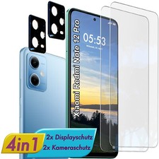 Für Redmi Note 12 Pro 5G DISPLAY&KAMERA Schutzglas Panzerfolie Linsen Glas Folie