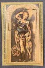 Blok znaczków P. Veronese „Diana” „50k” 1978 ZSRR MNH