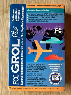 Grol Plus: General Radiotelephone Operator License Plus Radar Endorsement FCC