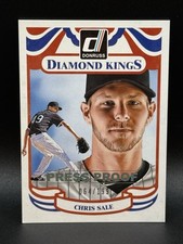 2014 Panini Donruss - Diamond Kings Chris Sale #20 Press Proof Silver /199