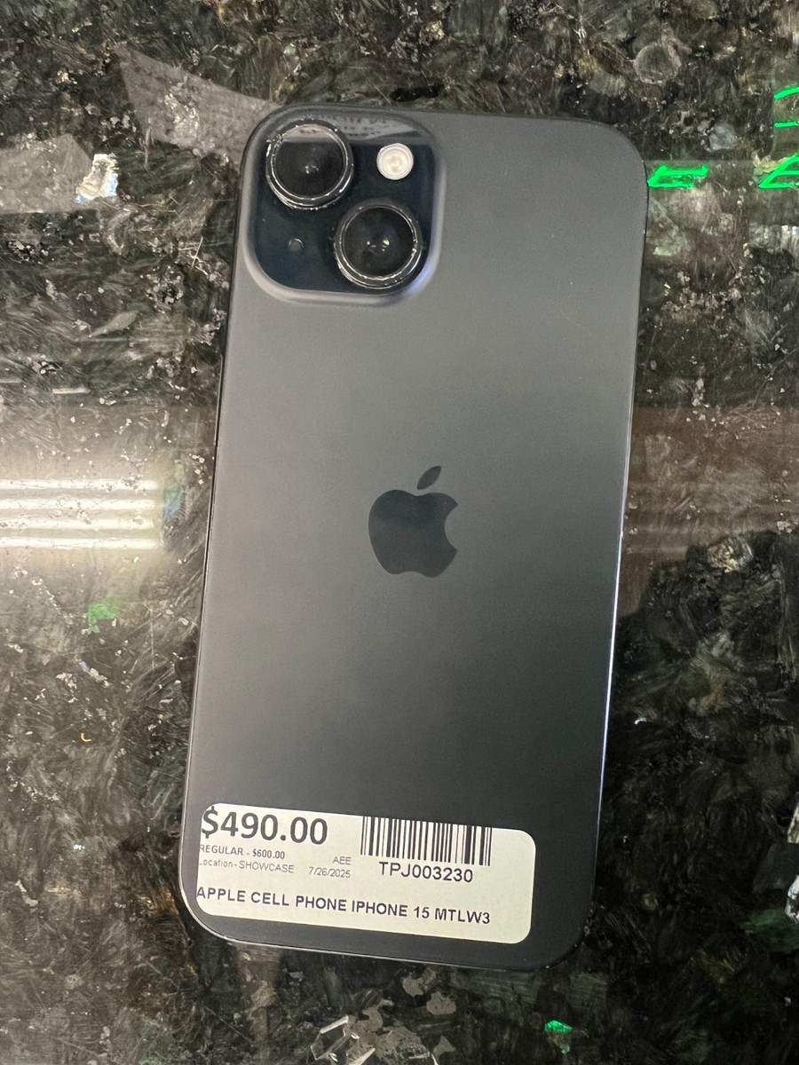 Apple iPhone 15 128GB, Black, At&t and cricket | eBay