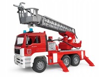 Man Feuerwehrauto Mit Leiter Bruder 02771 Profiserie 1:16