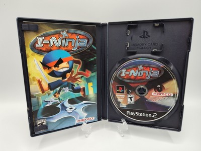 I-Ninja - (Sony PlayStation 2 PS2, 2003) *CIB* VGC* Black Label* Tested!