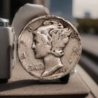 1944 S Mercury Dime 10C 90% Silver Liberty Winged Cap Design