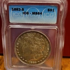 1882 Morgan Dollar ICG MS64 San Francisco $1 Silver Certified #3466681803