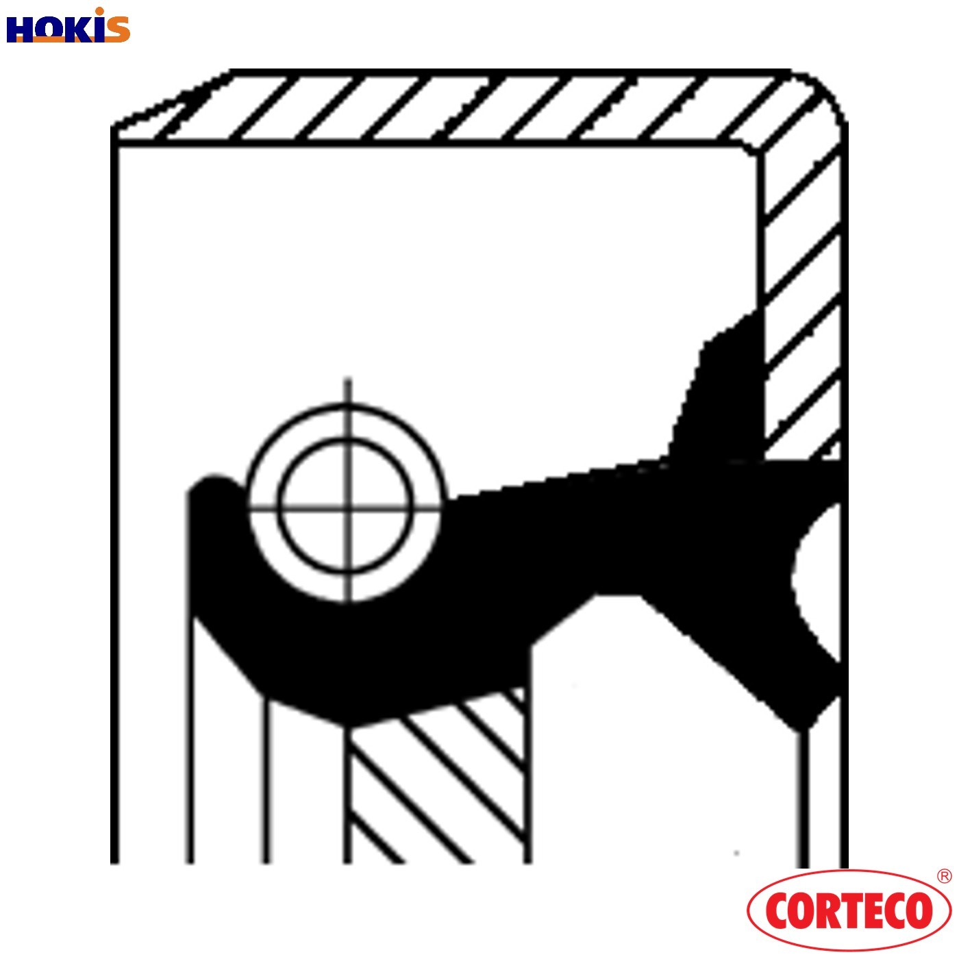 SHAFT SEAL MANUAL TRANSMISSION 12013365B FOR RENAULT TRUCKS DAF VOLVO 3.9L 6cyl
