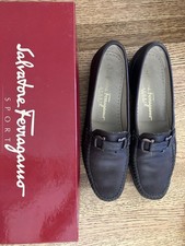 Salvatore Ferragamo Faithful loafers in size 6 AAA Castoro Pebble Calf