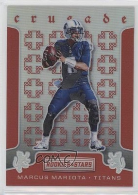 2016 Panini Rookies & Stars Crusade Red 28/99 Marcus Mariota #5 6ks