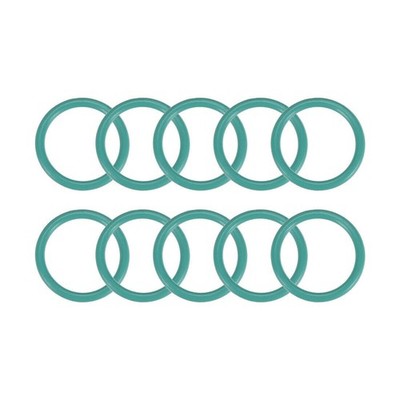 Fluorine O Rings 19mm OD, 15.2mm ID, 1.9mm Width, Seal Gasket Green 10Pcs  *hh