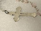 Creed Sterling Silver Pink Crystal Rosary Great Condition Original Box — photo 5
