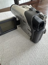 Sony Handycam DCR-DVD105 mini DVD Camcorder Tested Working