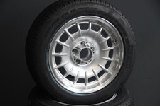 Mercedes SL SLC 107 7x16 Zoll Räder Barock Style Alufelgen poliert Sommerreifen