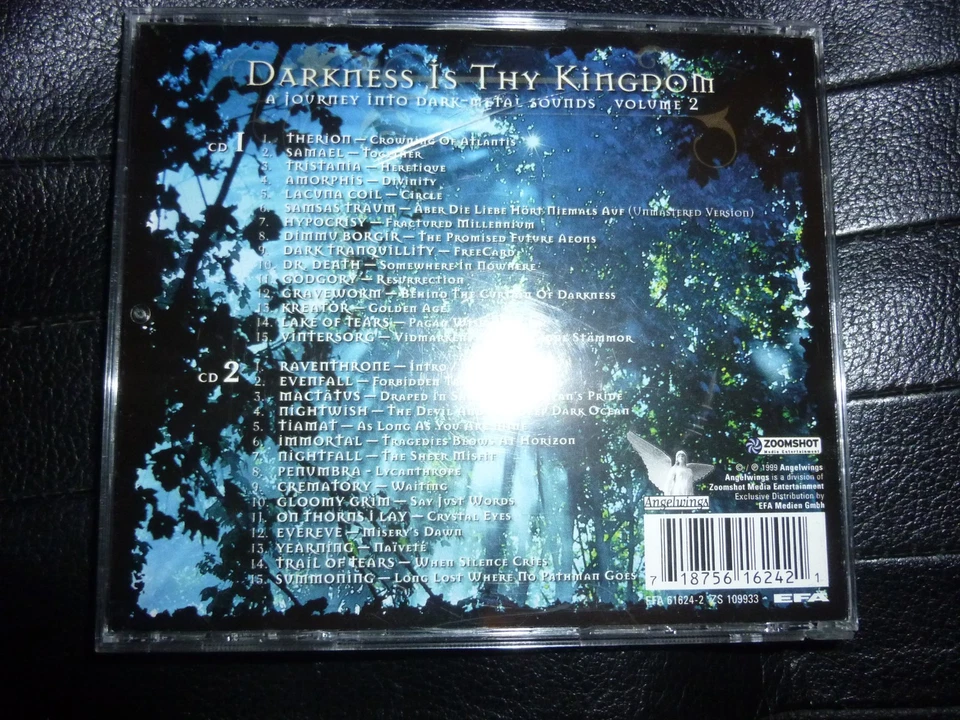 DARKNESS IS THY KINGDOM II - Amorphis Crematory Samael Immortal Summoning 2CD - Bild 2 von 2