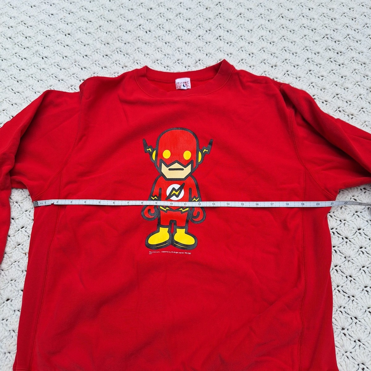 A Bathing Ape Bape 2007 DC Comics The Flash Crewneck Sweatshirt