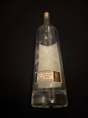 Unrinsed 2012 George T Stagg 142.8 Bourbon Empty Bottle Buffalo Trace Pappy BTAC