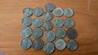 1943 Steel Cents - Lot Of 21 Coins - Steel Pennies - Random mintmarks and grades