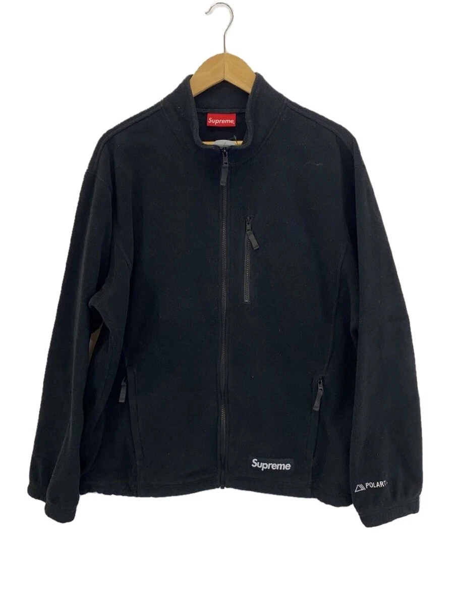 Supreme 22FW Polartec Giacca con Zip Giacca in Pile L Poliestere BLK