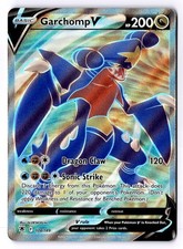 Garchomp V (Full Art) Ultra Rare SWSH10: Astral Radiance 178/189 NM on eBay