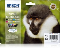 Epson T0895 / C13T08954011 / C13T08954020 Tinten Sparset Schwarz, Cyan, Magenta,