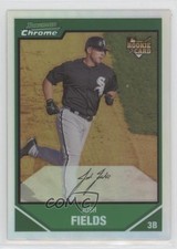 2007 Bowman Chrome Refractor Josh Fields #220 fm0