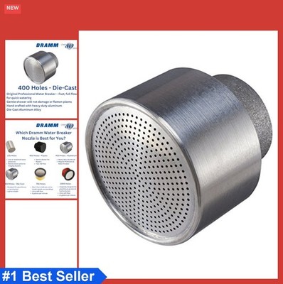 Water Breaker Nozzle 400 Holes Heavy Duty Aluminum Gentle Shower Greenhouse
