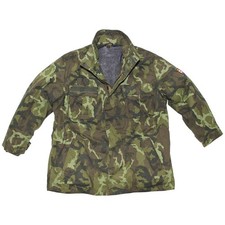 CZ Tschechischer Armee Jacke Parka Feldjacke M95 Tarn gebraucht gef&uuml;ttert