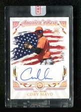 2024 Panini Boys of Summer America's Best Signatures Holo Gold Coby Mayo RC 4/10