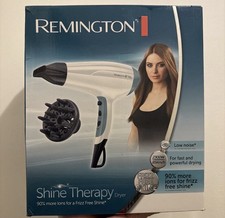Remington Shine Therapy Hair Dryer 2300W Power Drying Low Noise with Diffuser