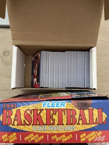 1991-92 Fleer Basketball Complete Set 1-240 Michael Jordan Bird Magic Barkley
