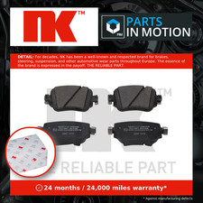 Juego Pastillas Freno Se Adapta a SEAT LEON 5F1, 5F8 1.5 Traseras 18 a 20 Calidad NK 2K5698451B