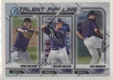 2021 Bowman Talent Pipeline Ben Bowden Ryan Rolison Colton Welker #TP-COL uk2