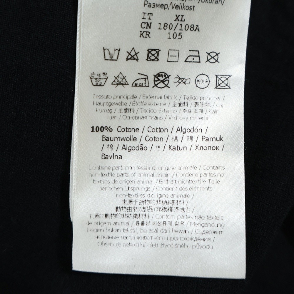 FENDI 22SS Logo Patch Tee FY0894 A9RL Front Logo Patch Crew Neck Short Sleeve T thumbnail 7