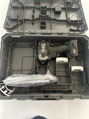 FLEX  24V  1/4in  Quick Eject Hex Impact Driver FX1371A W/Hard Case Broken Parts