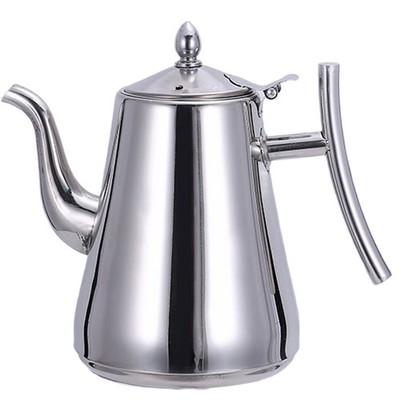 Tea Pot Stainless Steel Kettle Induction Cooker Kettle Silver 2L Q3X73626