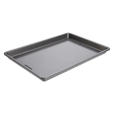 GoodCook PRO Medium Nonstick Steel Baking Sheet, 15'' x 10'', Gray