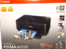 NEW Canon PIXMA MG2120 All-in-One Printer – Black Print Copy Scan Ink Included
